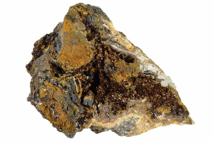Red-Brown Jarosite Crystals on Barite - Colorado Mine, Utah #118157